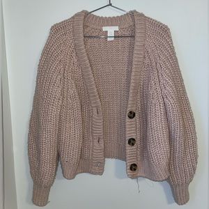 H&M Cardigan Knitted Sweater- XS